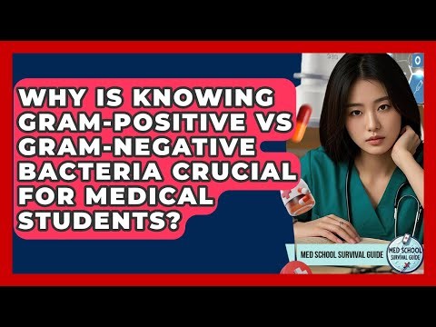 Why Is Knowing Gram-positive Vs Gram-negative Bacteria Crucial For Medical Students?
