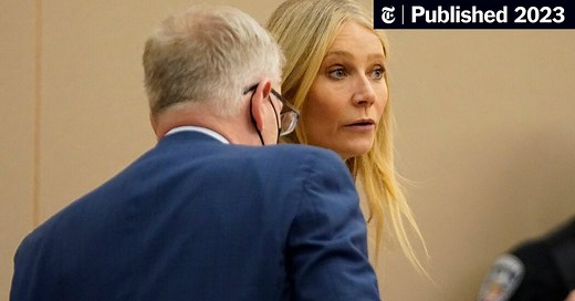 Gwyneth Paltrow Ski Crash Trial: Jury Finds Gwyneth Paltrow Not at Fault in Ski Crash Trial (Published 2023)