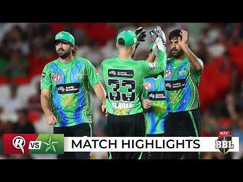 Stars down hometown rivals Renegades to stake finals claim | BBL|11
