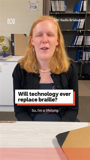 Amanda Acutt grew up reading books like Pride & Prejudice using braille – and she uses the technology every day in her workplace. Braille is a "legitimate path to literacy" and it can never be replaced, she says. 👉 Breakfast w/ Craig Zonca & Loretta Ryan | from 5.00am weekdays https://ab.co/ABCBrisbanestreamnow #ABCRadioBrisbane #LowVision #Blind #Braille | ABC Brisbane