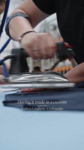 The Hi-Neck T-Shirt has a refined note that bridges relaxed and sophisticated in the best way possible. Made from 100% Supima cotton or 100% Merino wool and custom fit to you for ultimate comfort, it really shines when tucked into a pair of wide-legged pants. Explore our Hi-Neck Collection on sonofatailor.com. | Son of a Tailor