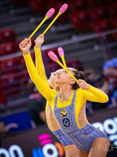 Turkey Junior's Rhythmic Gymnastics Performance