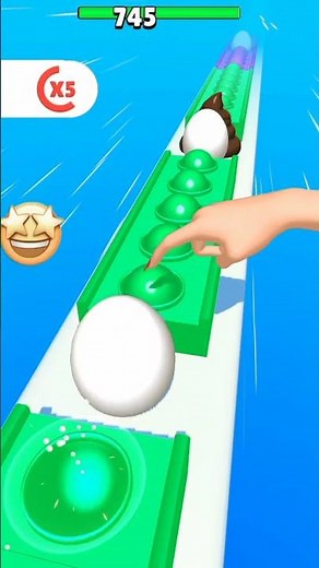 Low to Fast Speed 😱 | Happy Pop Run Level 748 Funny Gameplay 😂 #shorts