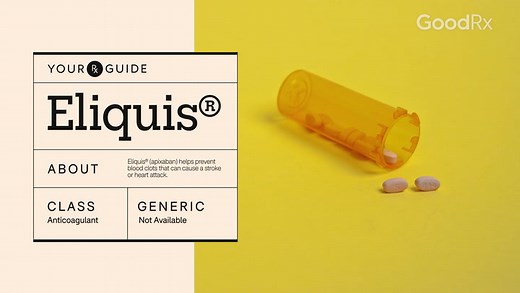 Eliquis (apixaban): Uses, Side Effects, Dosage & More  - GoodRx