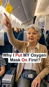 Why I Put MY Oxygen Mask On First ✈️ #learnenglish