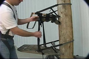 Watch Lone Wolf Hand Climber Combo II Climbing Tree Stand on Amazon Live