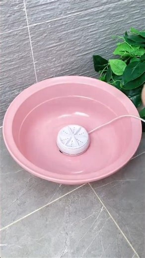 Mini Porable Washing Machine 😱 #shortsvideo #gadgets #washingmachine
