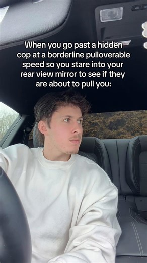 Hate this | when a cop is behind you