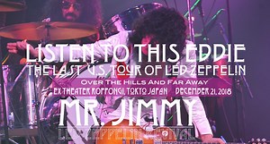 21K views · 605 reactions | Hope you enjoy this and free your soul over the hills and far away! ~~Jimmy [Over The Hills And Far Away] "Listen To This Eddie 1977" version. ---Filming and basic editing by KIKUCHI Film Works (December 2018) / Re-edited by MR. JIMMY Official (April 2020) MR. JIMMY Led Zeppelin Revival Live at EX Theater Roppongi, Tokyo on December 21st, 2018 Cast: Jimmy Sakurai (G)/August Young (Vo)/Frankie Banali(Dr)/Jin Otsuka(B&K) | MR.JIMMY-JimmySakurai official | Facebook
