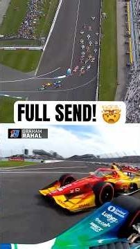 POV: You send it for the lead on Lap 1 at the IMS road course 🫨 #indycar #racing #grahamrahal #IMS