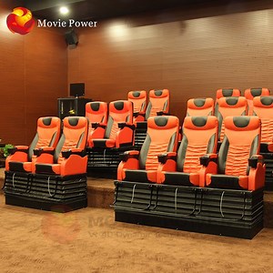 [Hot Item] Factory Design Solution Sales 4D Movie Motion Chair Cinema Simulator