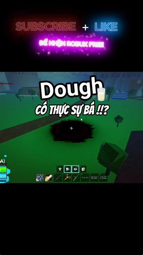 Thử thách săn bounty trong Blox Fruit với trái Dough