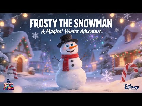 ❄️ FROSTY THE SNOWMAN – A Magical Winter Tale ⛄✨ Song for Kids