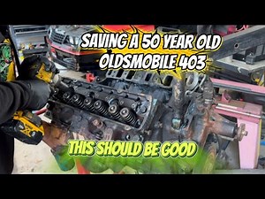 403 Oldsmobile motor this should be good !!