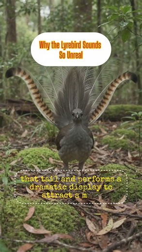 Why the Lyrebird Sounds So Unreal #lyrebird #animalfacts #wildlife #naturedocumentary #birds