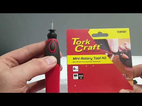 Tork Craft - Mini Rotary Tool kit Tips & Tricks