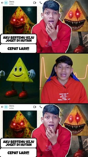 Broken Triangle Turns Into Dancing Cheese