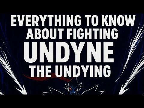 Detailed tips & tricks on beating Undyne the undying in under 4 minutes!
