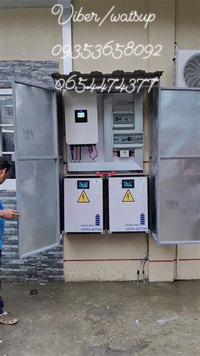 499 reactions · 19 shares | Residential solar setup 8kw Deye Hybrid inverter 18pcs 615w Canadian bi-facial solar panel 2units 51.2v314ah lifepo4 battery Installation done Ubiztondo Pangasinan 480k all in package | Fairview Solarista | Facebook