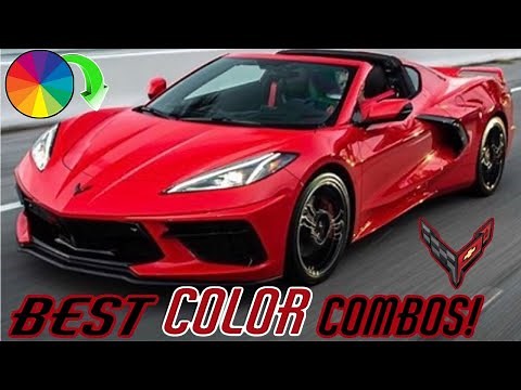 3 of the BEST EXOTIC COLORS for your 2023 C8 Corvette Mid Engine! *Absolutely Gorgeous*