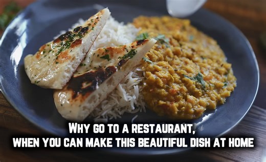 Quick and easy Indian Dahl Red Lentil recipe, healthy, creamy comfort food for Diwali!