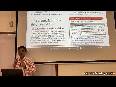 Database Normalization || A level IT 9626