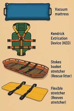Emergency Stretcher Types #drillinghse #Stretchers #medicaltransport