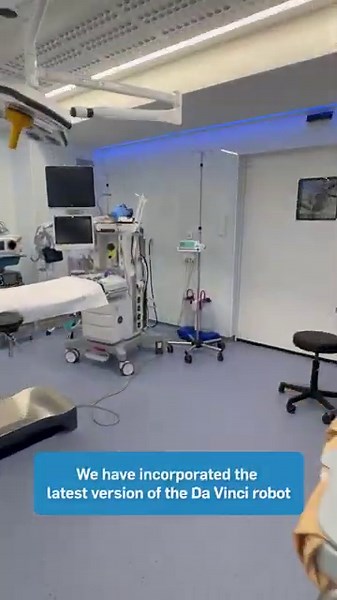 New Robotic Surgery area at Clínica Corachan