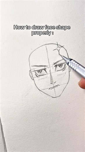 This is the right way to draw face - Tutorial