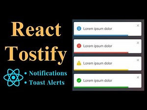 Toast Notifications in Reactjs (react-toastify)