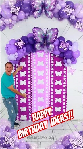 ✨ Original HAPPY BIRTHDAY Decoration 🎈🥳 Birthday decoration ideas at home 🥳 Balloon decoration ideas