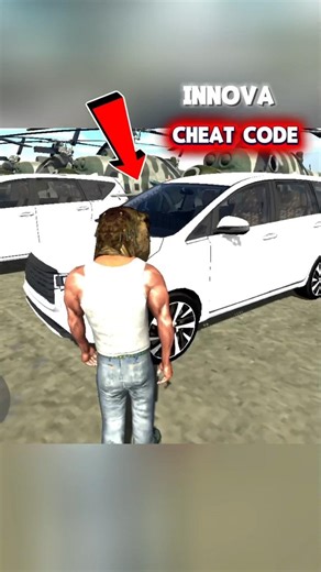 New Innova Car Cheat Code in Indian Bikes Driving 3D! 🚗✨ #smgbhai #shorts