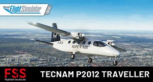 FlightSim Studio - Tecnam P2012 Traveller