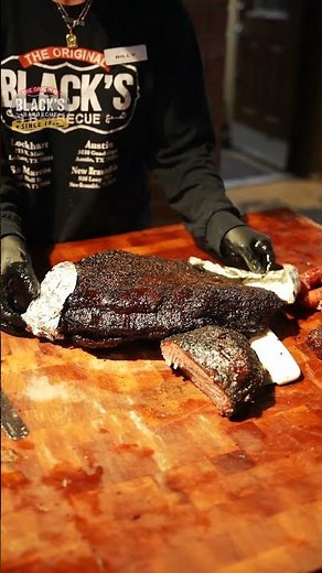 Brisket Reveal Original Black's BBQ
