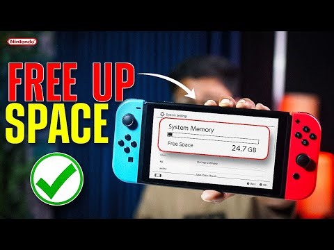 Nintendo Switch Storage FULL? Best Method to Free Up Space Fast! (ALL FIXES)