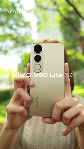 50MP of unstoppable clarity. 📷🔥 The Sony IMX882 lens captures every detail—crisp, vivid, and breathtaking! #vivoV50LiteBatterySoPro #vivoV50Lite6500mAhBluevoltBatteryStrong | vivo
