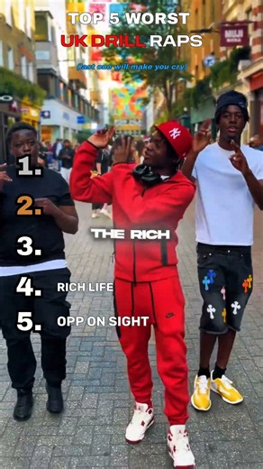You won't believe how bad these 5 UK Drill raps are 🤯 #ukdrill #cringe