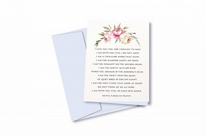 Native American Sympathy Cards: Watercolor Floral Prayer Notecards, Set of 10 - Etsy