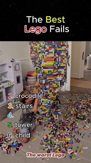The Worst LEGO Moments Ever Caught #shorts #lego #fails #funny