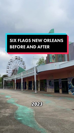 Exploring the Abandoned Six Flags New Orleans After Hurricane Katrina