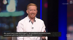 ABC comedian declares government debt ISN'T problem