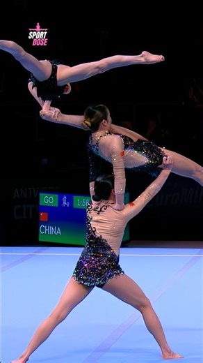 The Balance Required for This is Unreal #acrobatics #gymnastics #skills