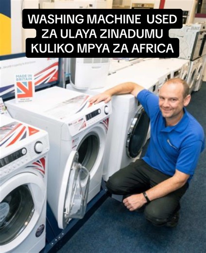 Nunua Washing Machine Iliyotumika kutoka Uropa