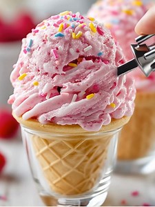 20K views · 490 reactions | Pink Lemonade Pop Rocks Ice Cream (Sparkling Candy Twist) A tangy-sweet pink lemonade ice cream swirled with fruity ribbons and topped with fizzy Pop Rocks that crackle and pop with every bite. Yield: ~6 servings | Temp: Freeze | Time: Chill 4–6 hrs 4 Key Ingredients 2 cups heavy cream 1 cup sweetened condensed milk ½ cup pink lemonade concentrate (or syrup) ................................. Full Recipe in First Cօʍʍеոτ  | Kitchen Pop | Facebook