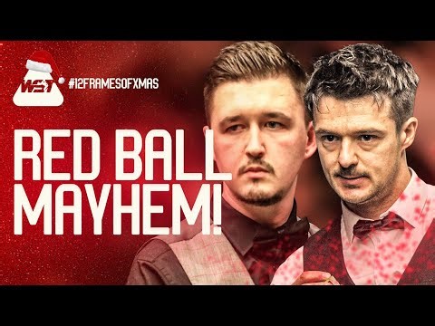RED BALL MAYHEM! Michael Holt vs Kyren Wilson | 2013 Shanghai Masters | 12 Frames Of Christmas