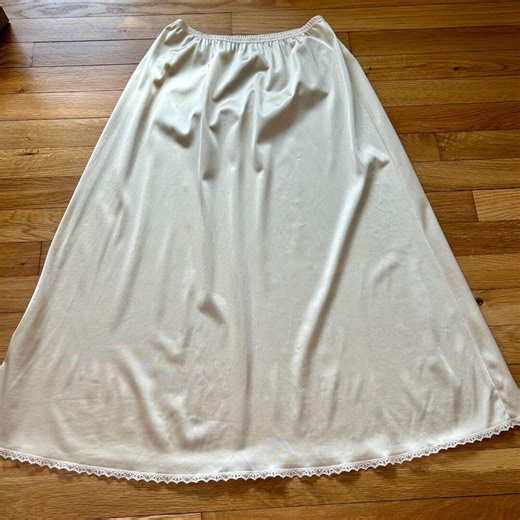 Vintage Vanity Fair Gold Champagne Half Slip Skirt S Small Nylon Lace Hem - Etsy