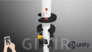 توسعه بازی موبایل با یونیتی سی شارپ: Helix Jump