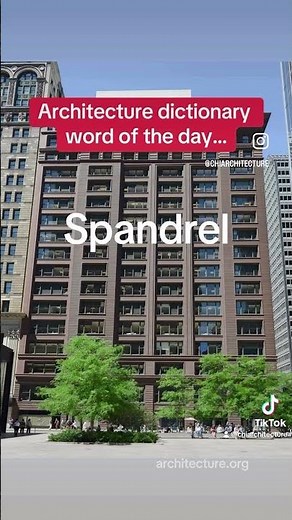 What’s a Spandrel?