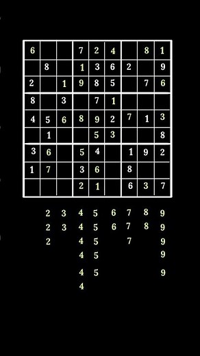 Sudoko 🙇💭🤔level 4
