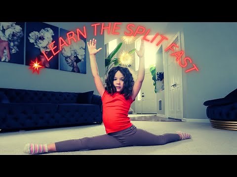 Sara's Easy Splits Tutorial - How To Do The Splits (Fast & Easy!)